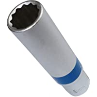 AERZETIX: Llave de vaso largo (12 caras- 9mm- 1-4&quot-) - C4238